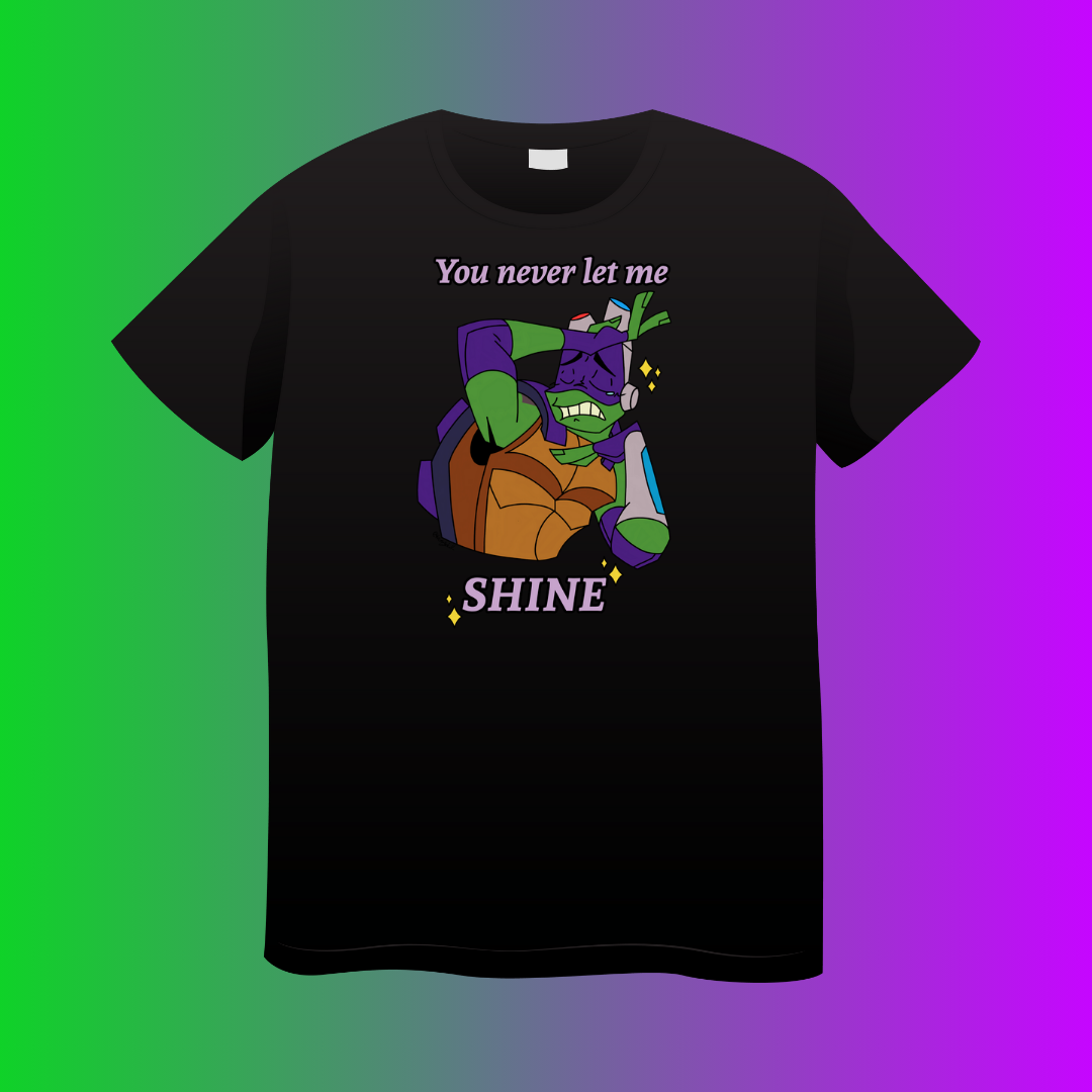 ROTTMNT Meme Tee: Donnie