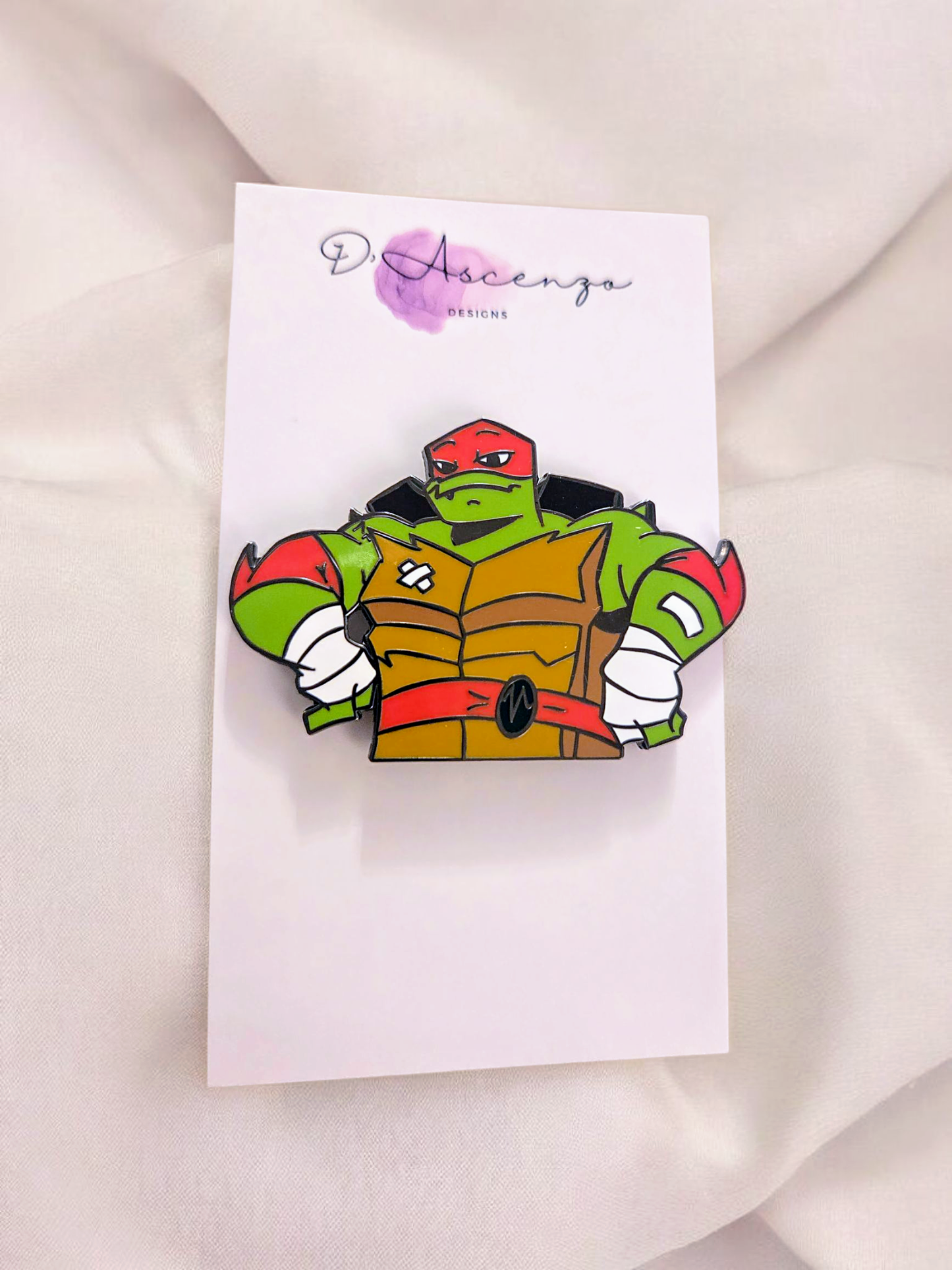 ROTTMNT Enamel Pin: Raph