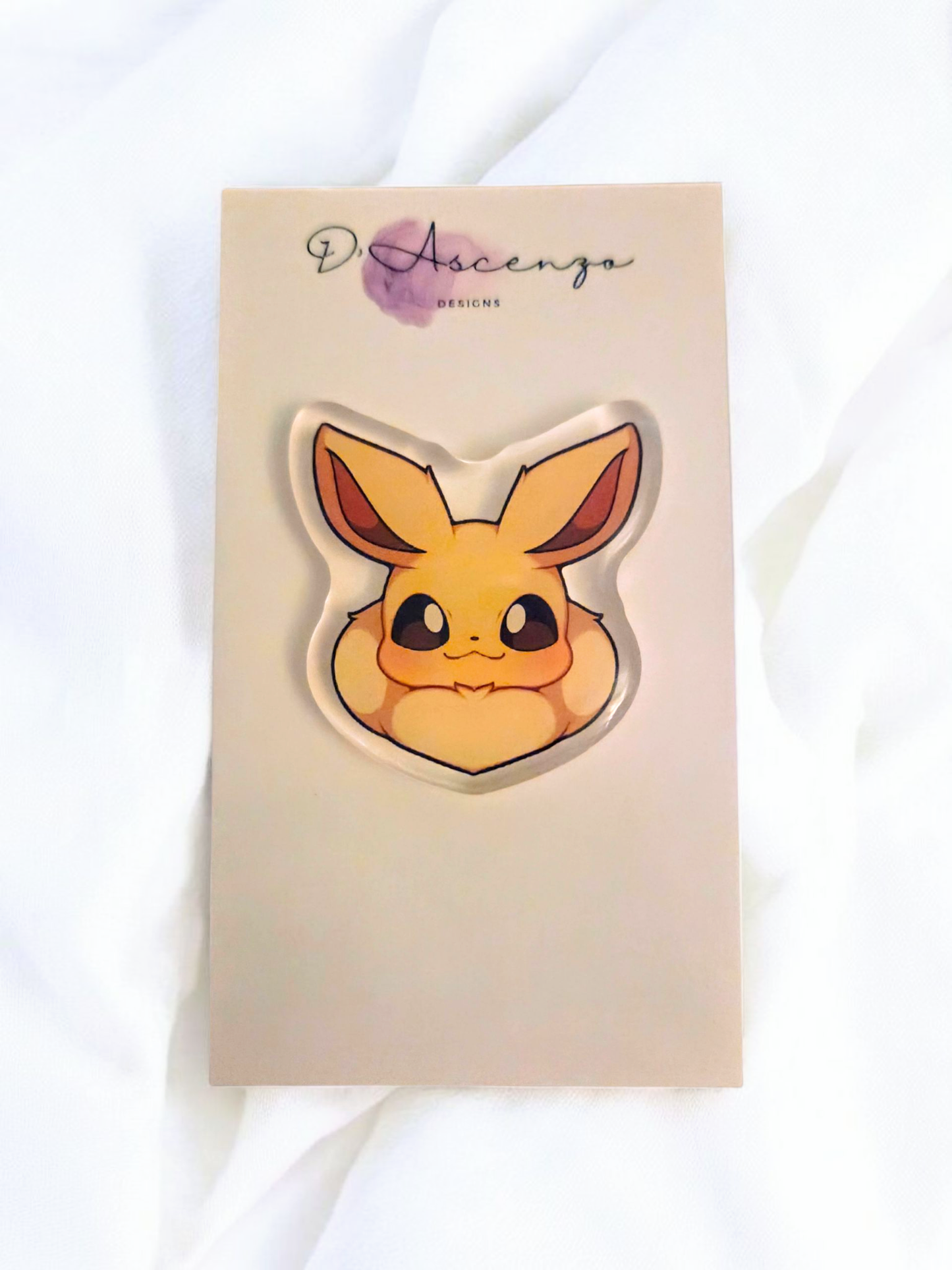 Pokemon Acrylic Pin: Eevee