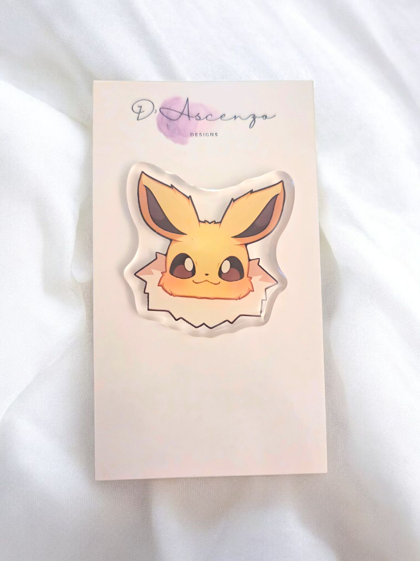 Pokemon Acrylic Pin: Jolteon