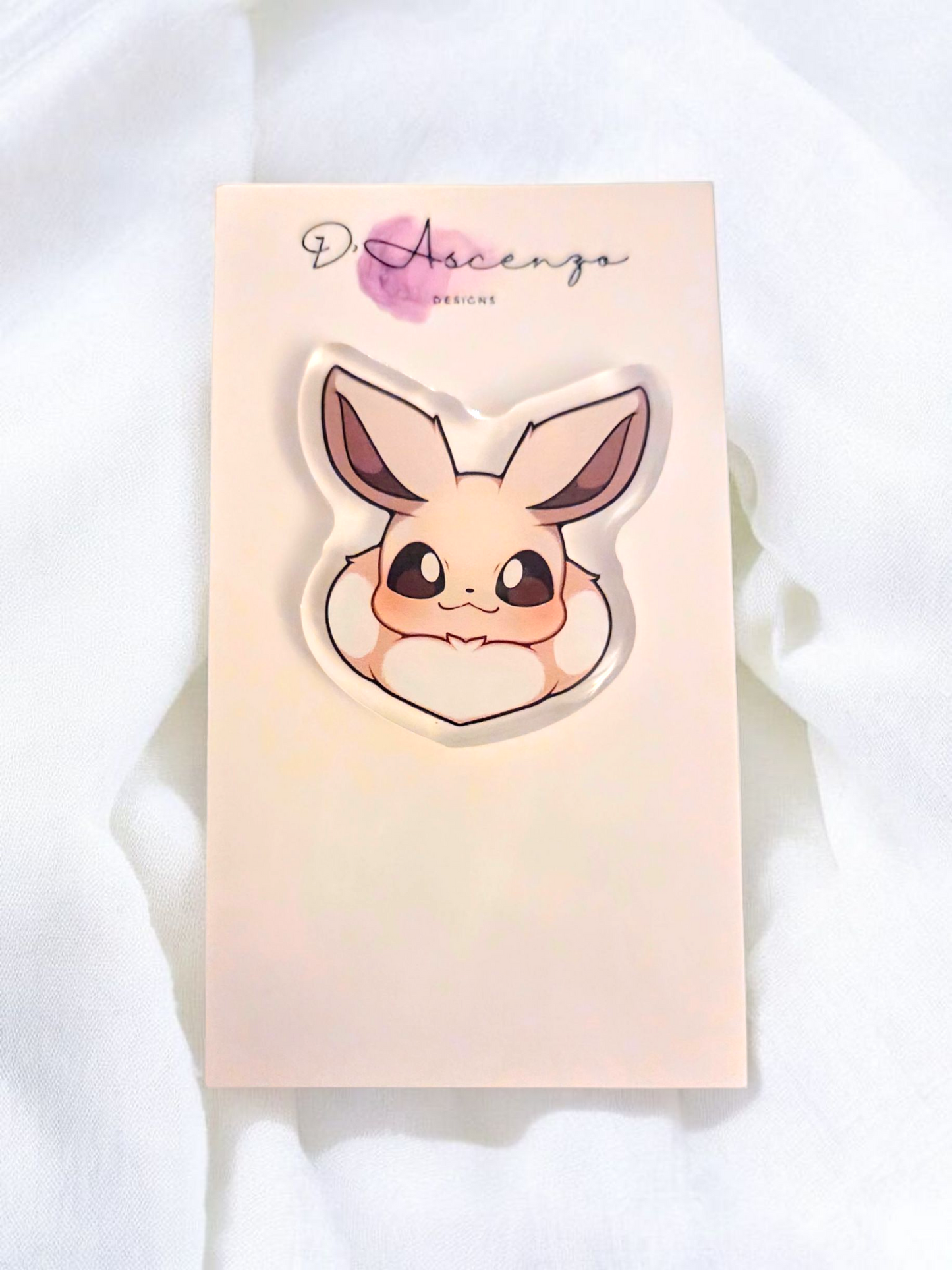 Pokemon Acrylic Pin: Shiny Eevee
