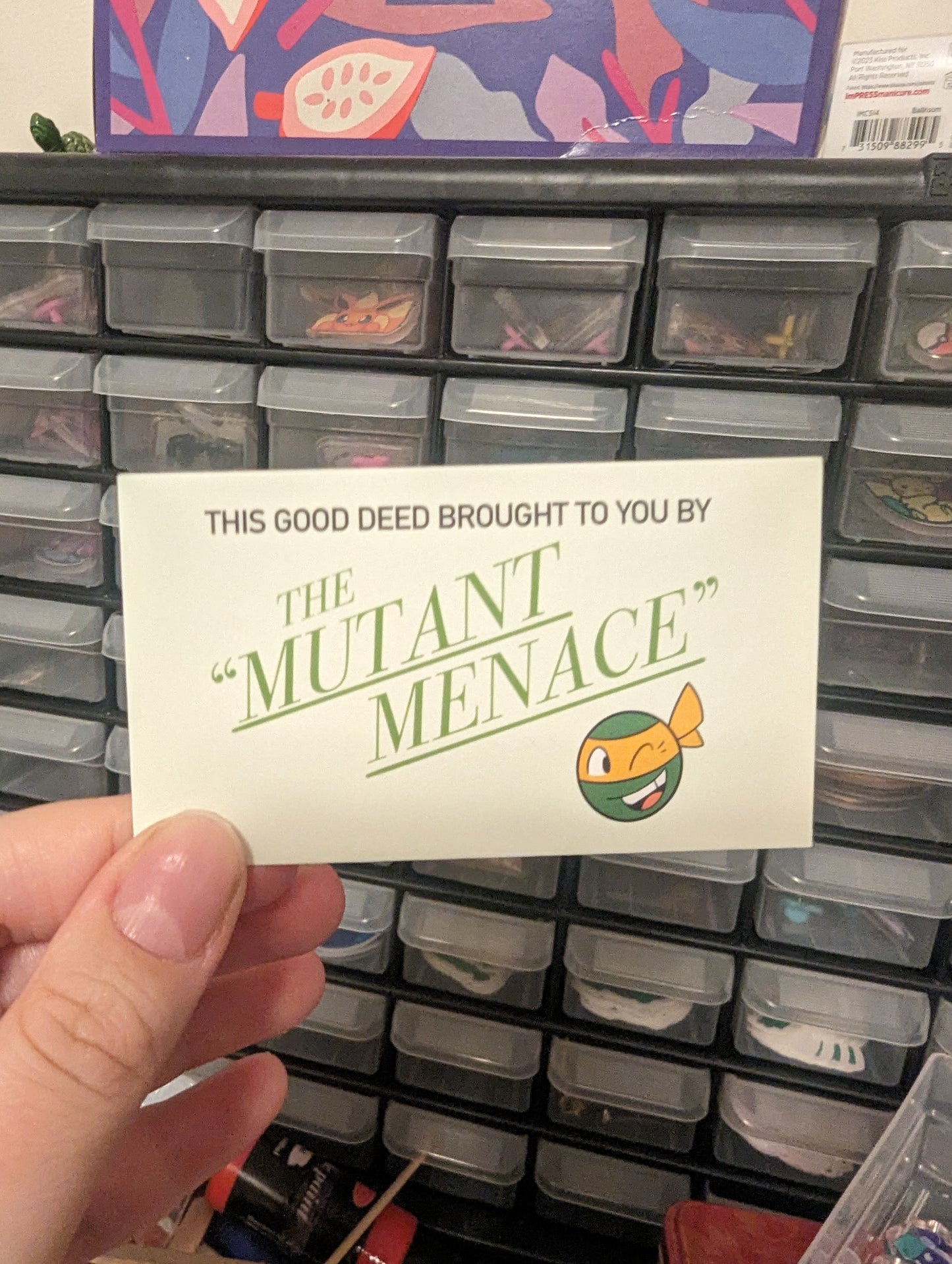 ROTTMNT Mutant Menace Cards