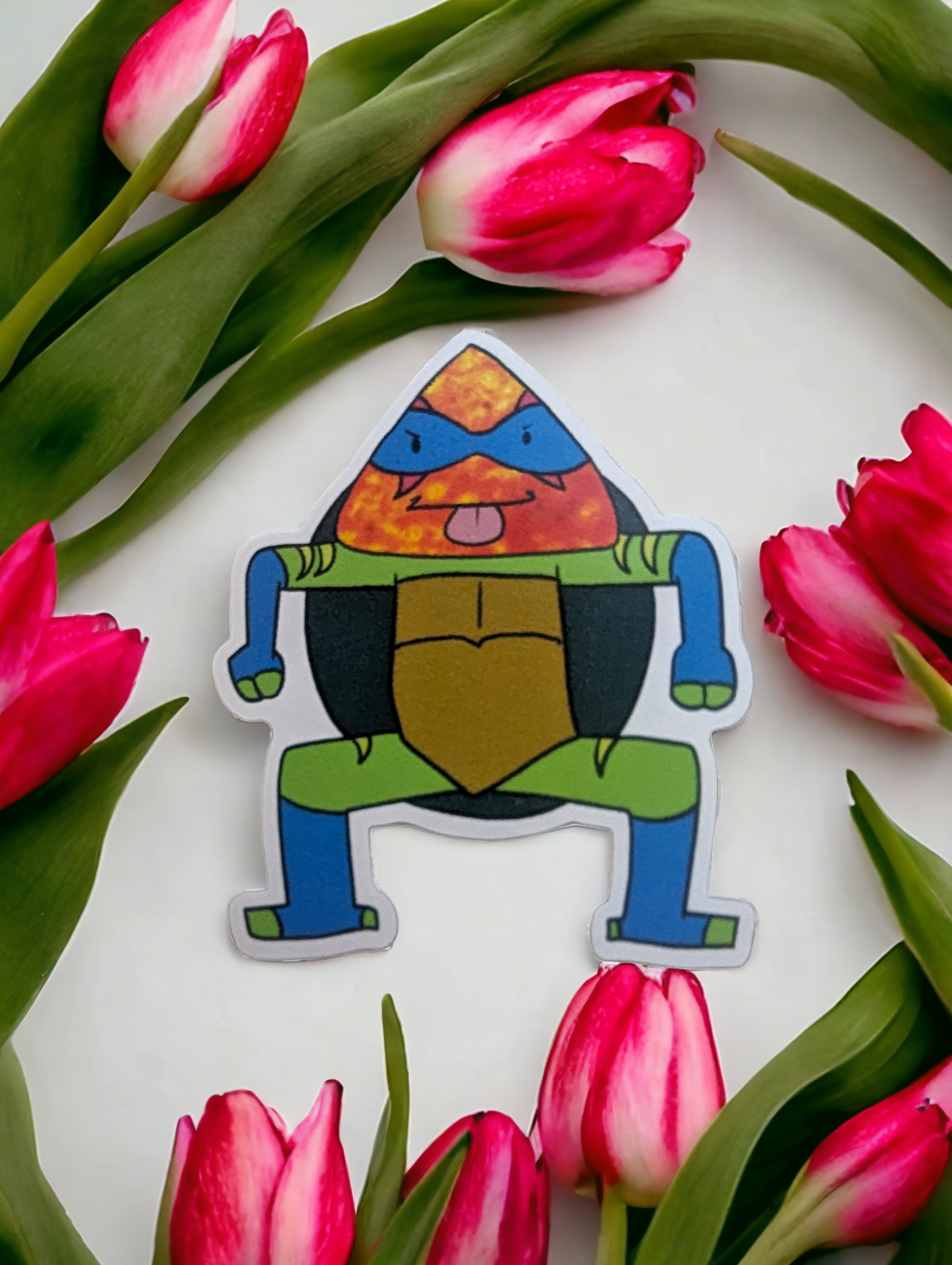 ROTTMNT Vinyl Sticker: DoriLeo Cursed Meme