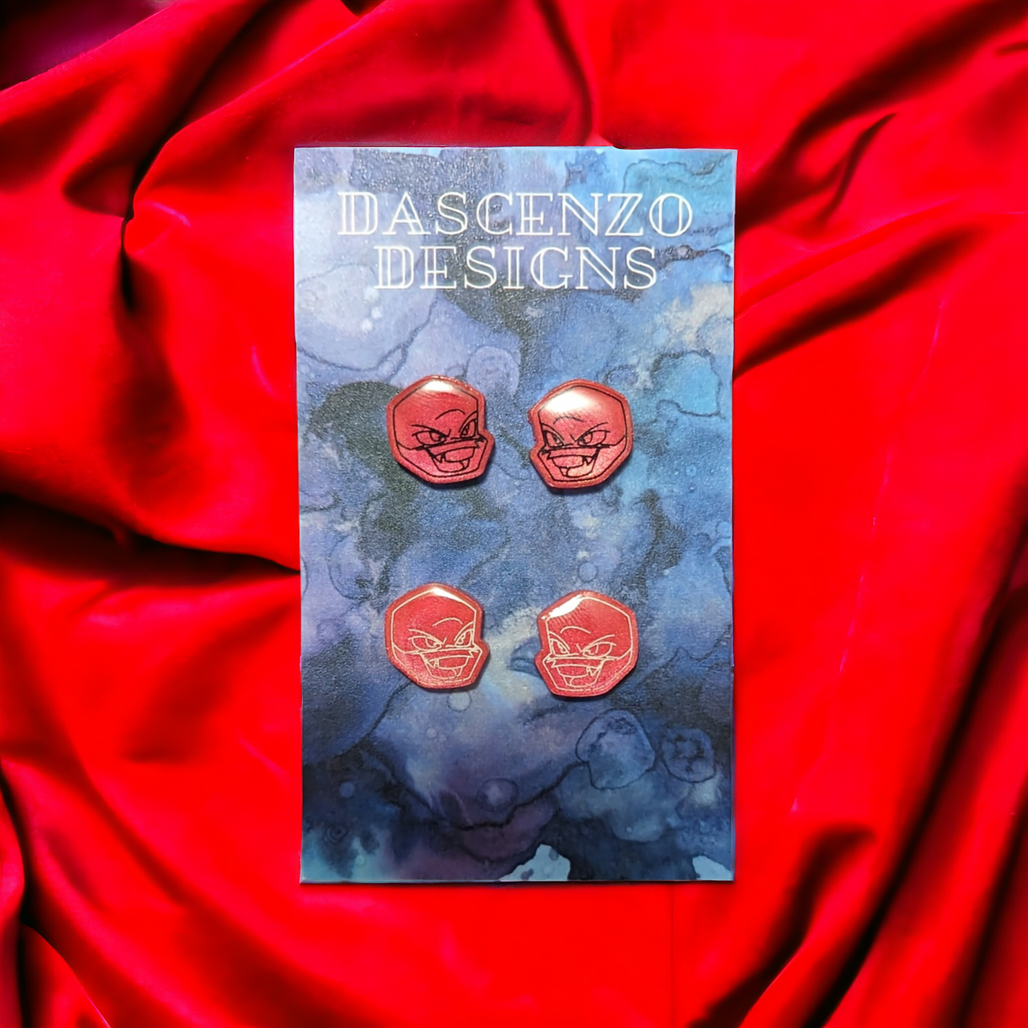 ROTTMNT Handmade Resin Studs: Raph