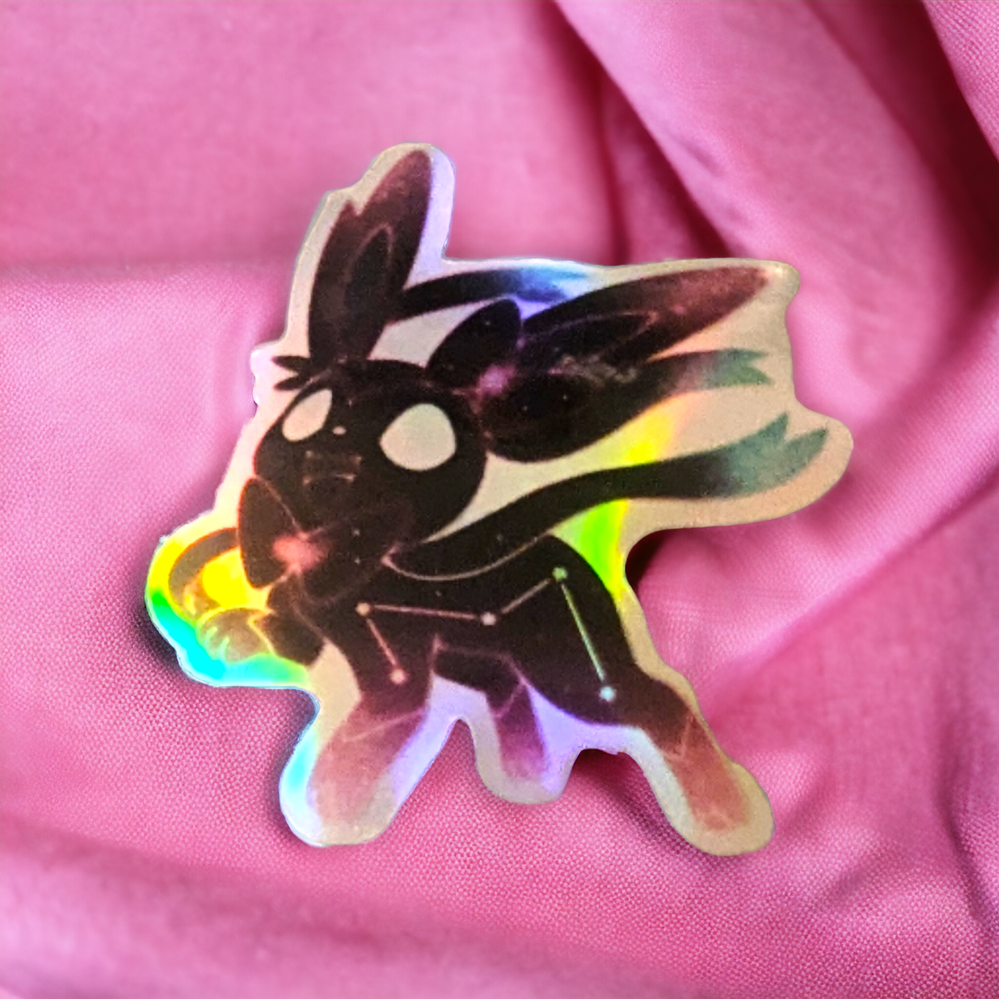 Pokemon Holo Vinyl Sticker: Cosmic Sylveon