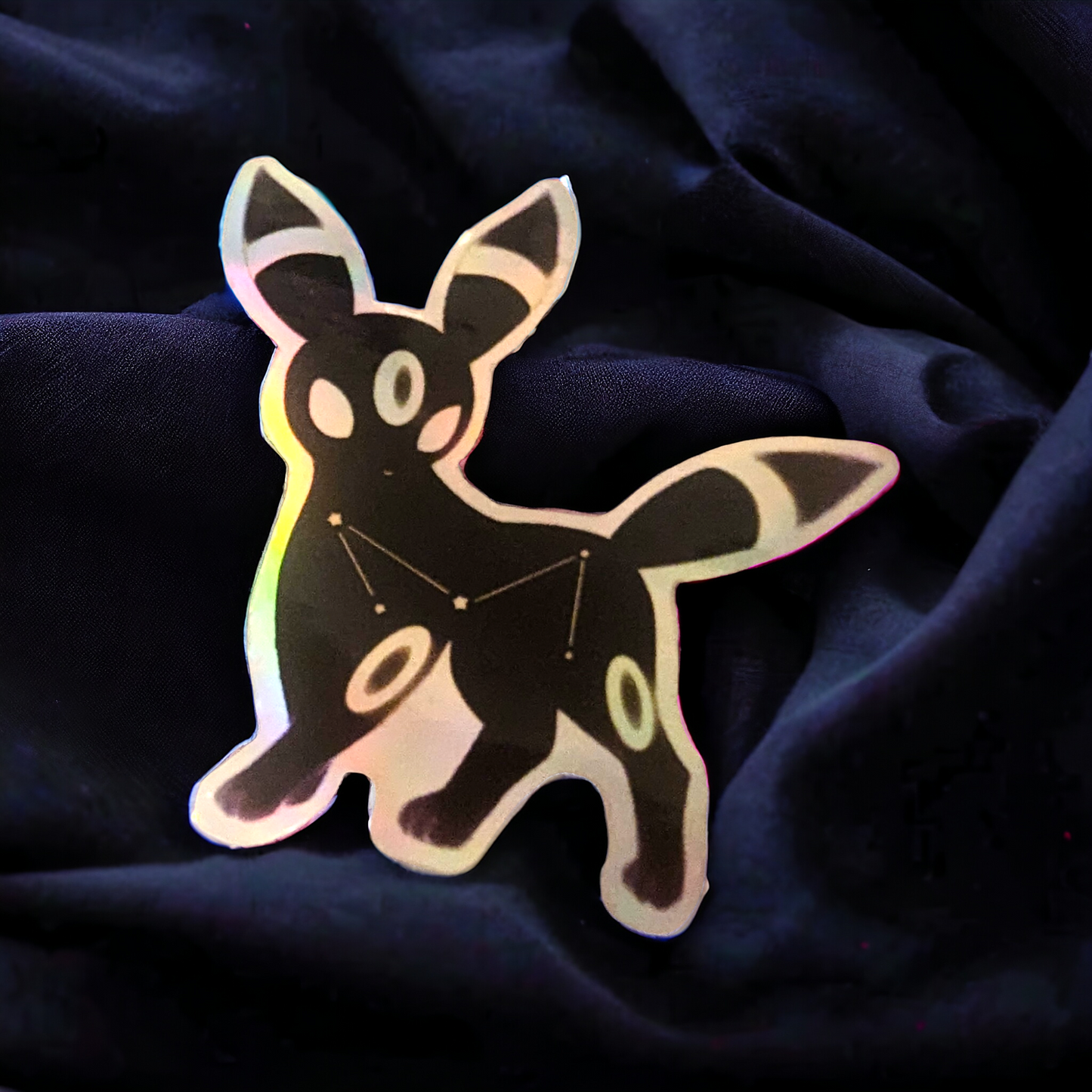 Pokemon Holo Vinyl Sticker: Cosmic Umbreon
