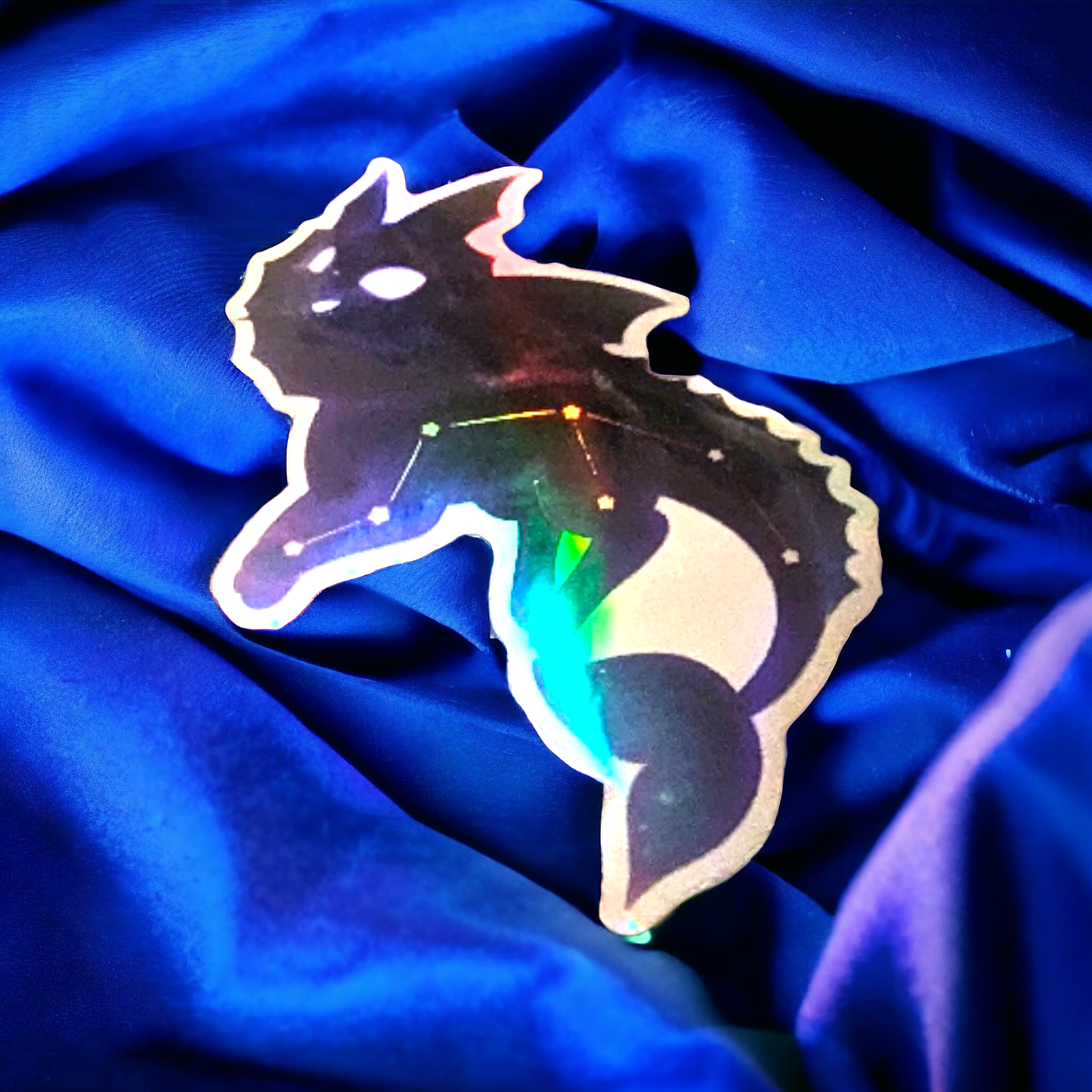Pokemon Holo Vinyl Sticker: Cosmic Vaporeon