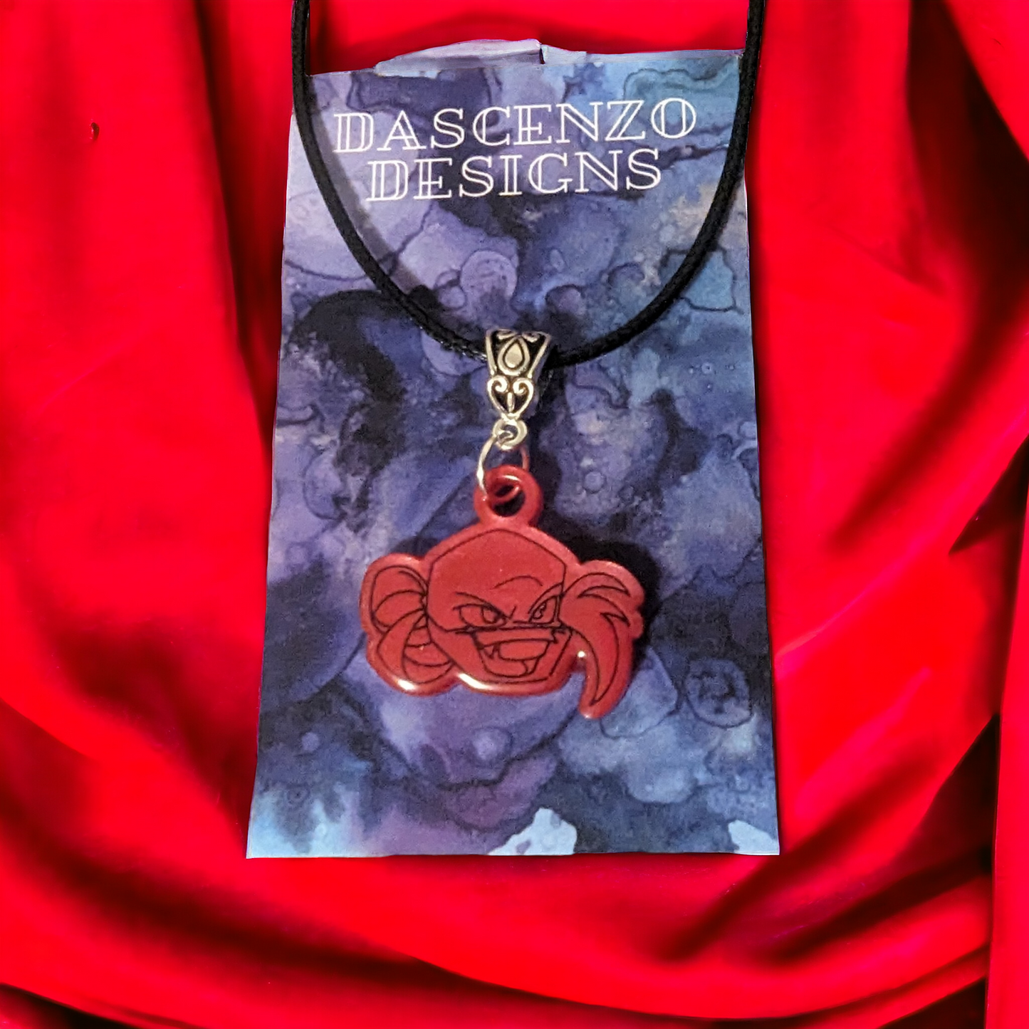 ROTTMNT Handmade Resin Necklace: Raph