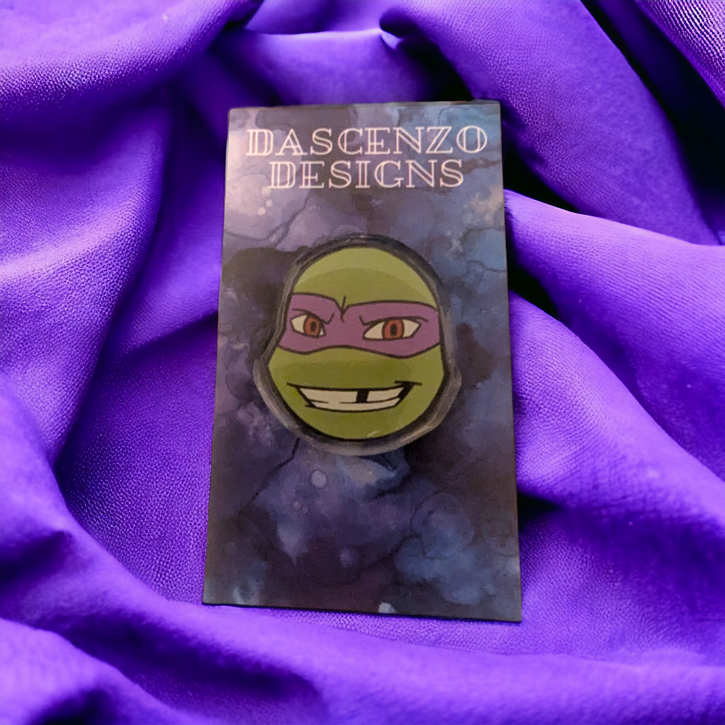 TMNT 2012 Acrylic Pin: Donnie