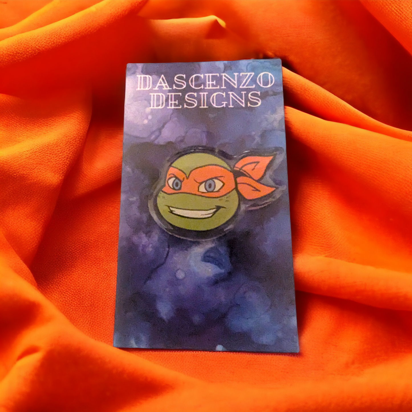 TMNT 2012 Acrylic Pin: Mikey