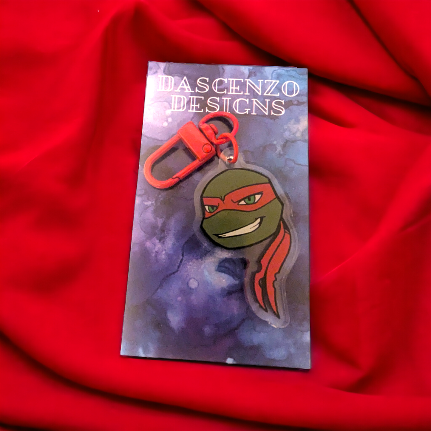 TMNT 2012 Acrylic Keychain: Raph