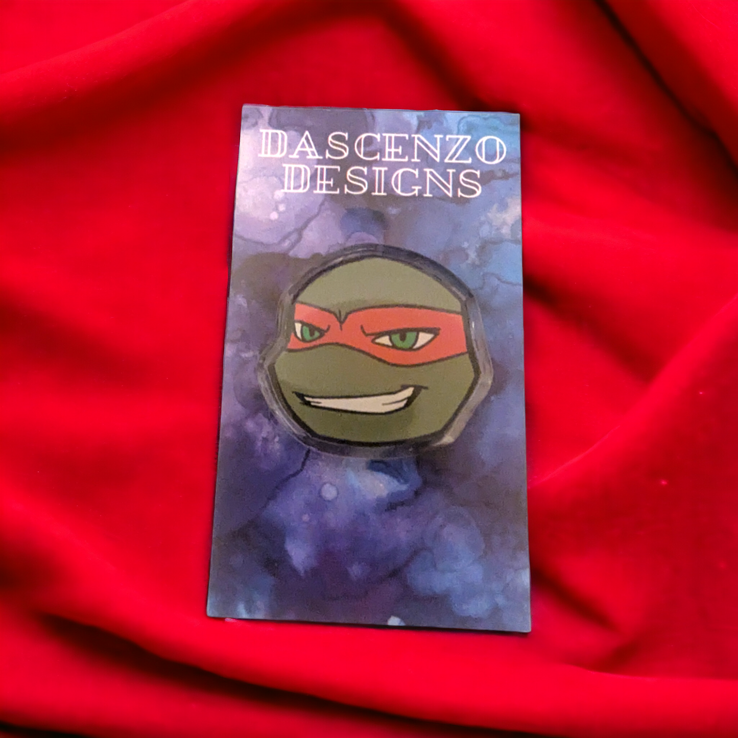 TMNT 2012 Acrylic Pin: Raph