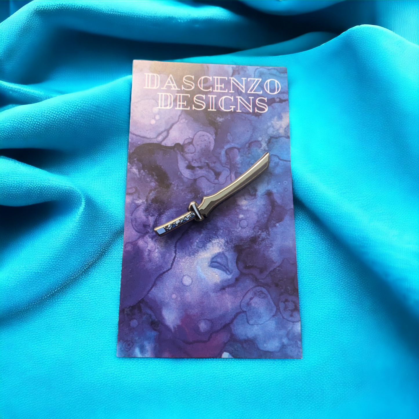 ROTTMNT Mini Mystic Weapon Enamel Pin: Odachi
