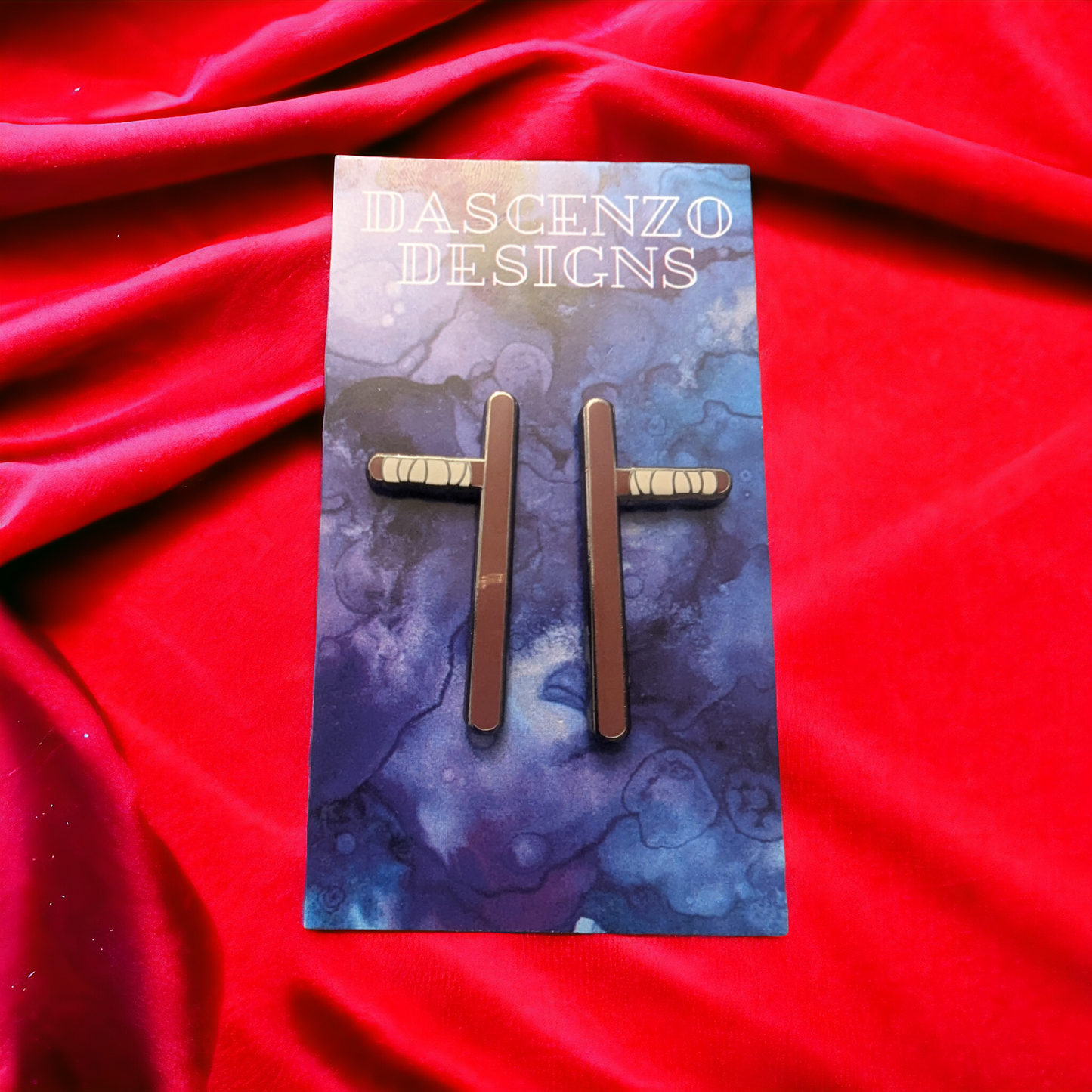 ROTTMNT Mystic Weapon Enamel Pin: Tonfa