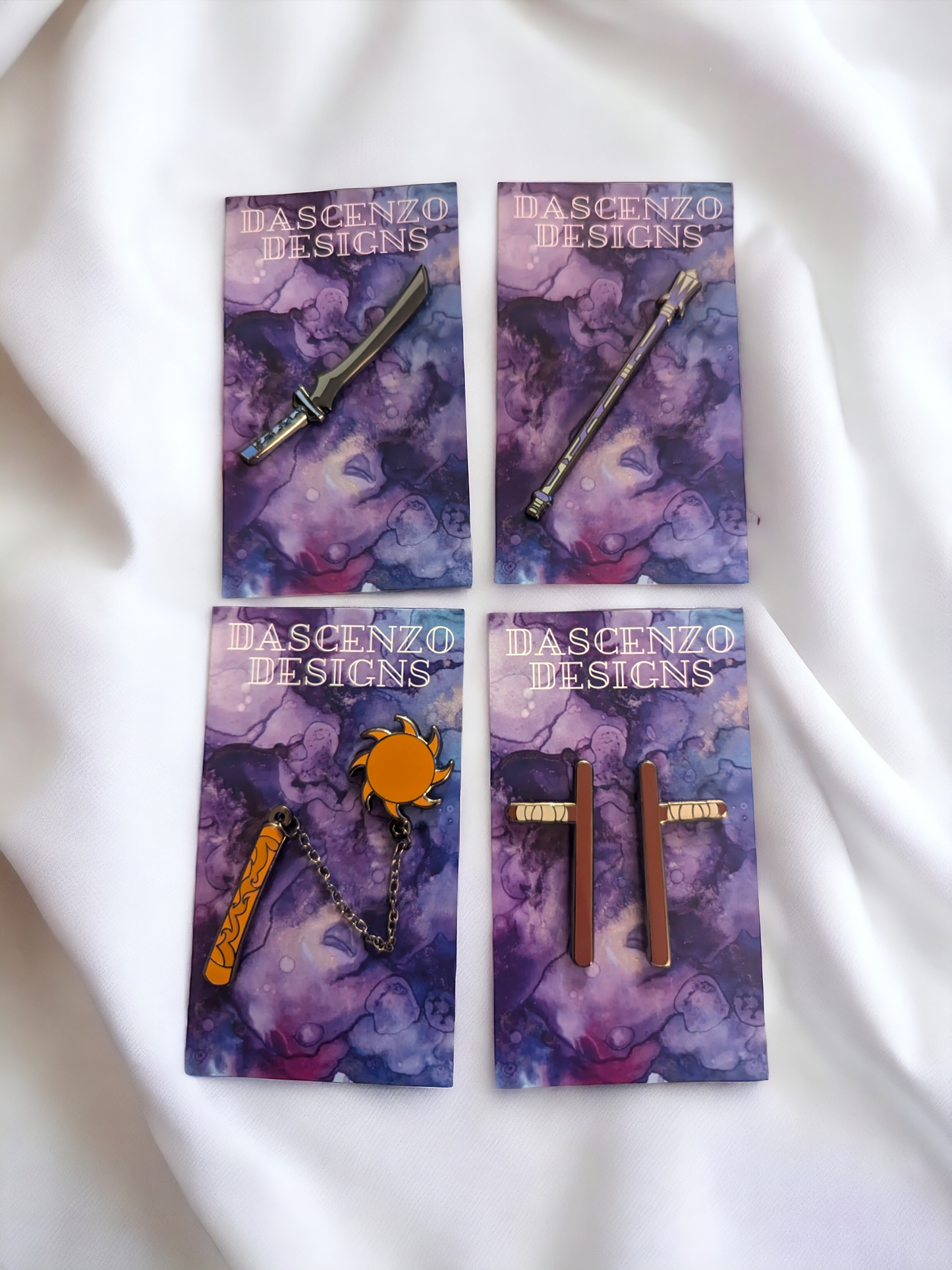 ROTTMNT Mystic Weapon Enamel Pin: Tech Bo