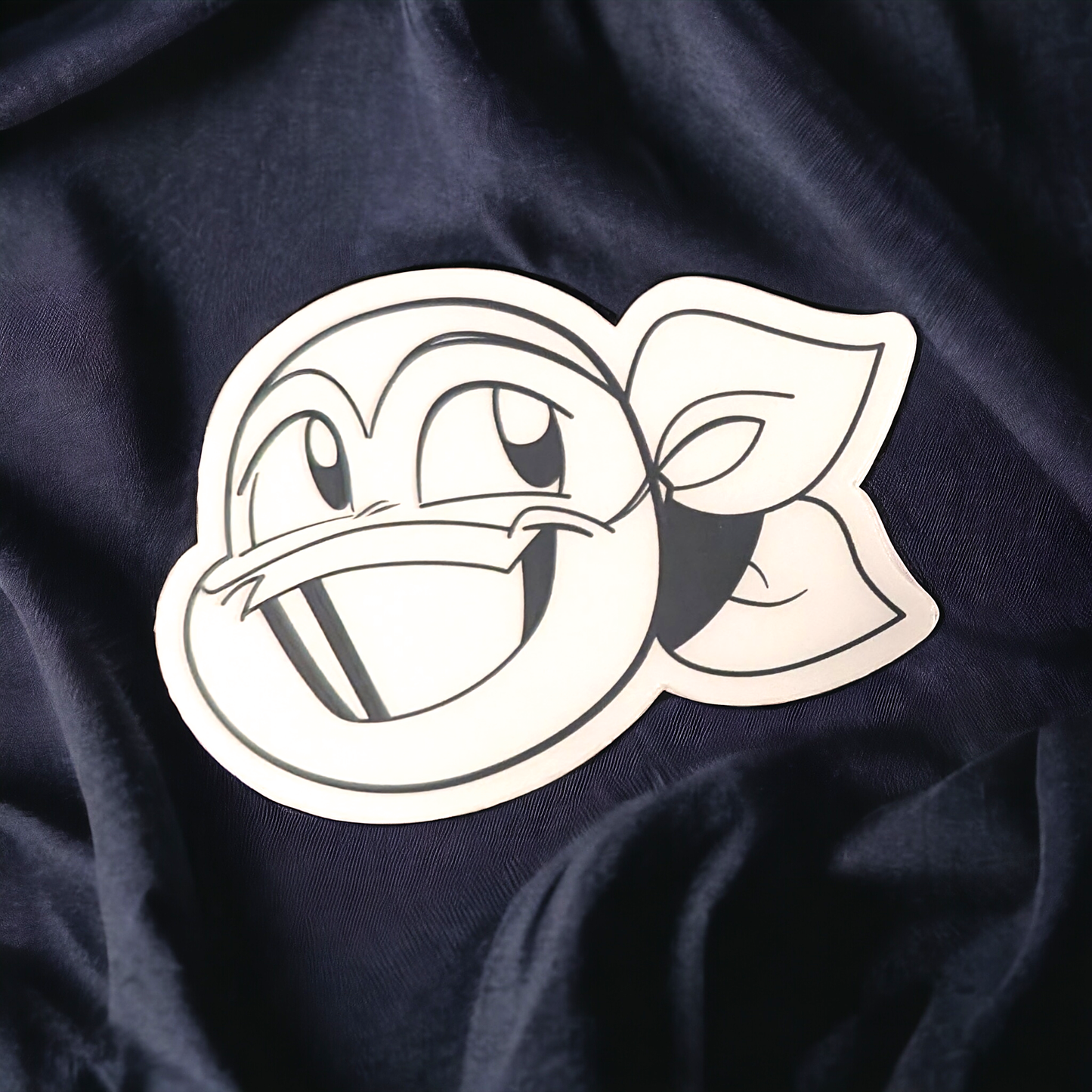 ROTTMNT Clear Vinyl Sticker: Mikey