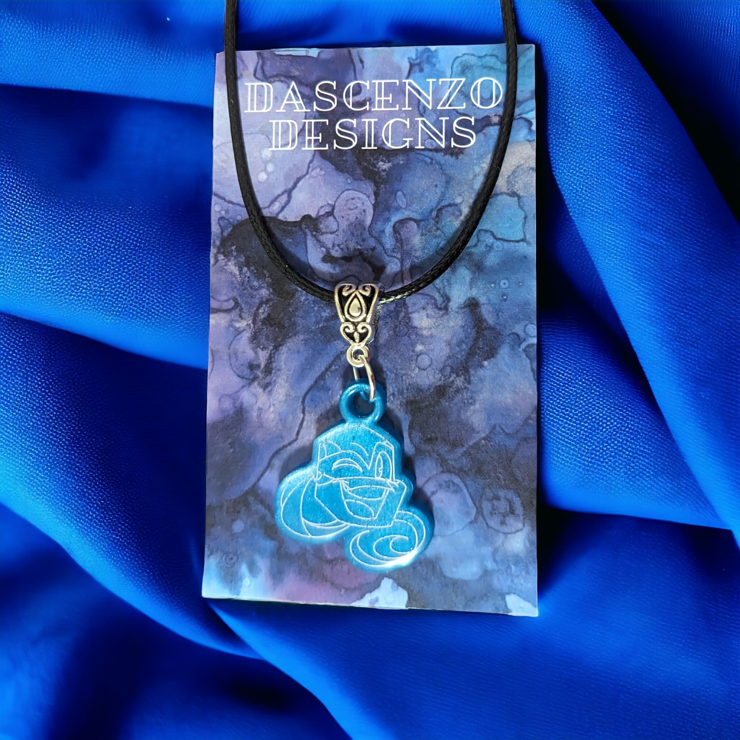 ROTTMNT Handmade Resin Necklace: Leo