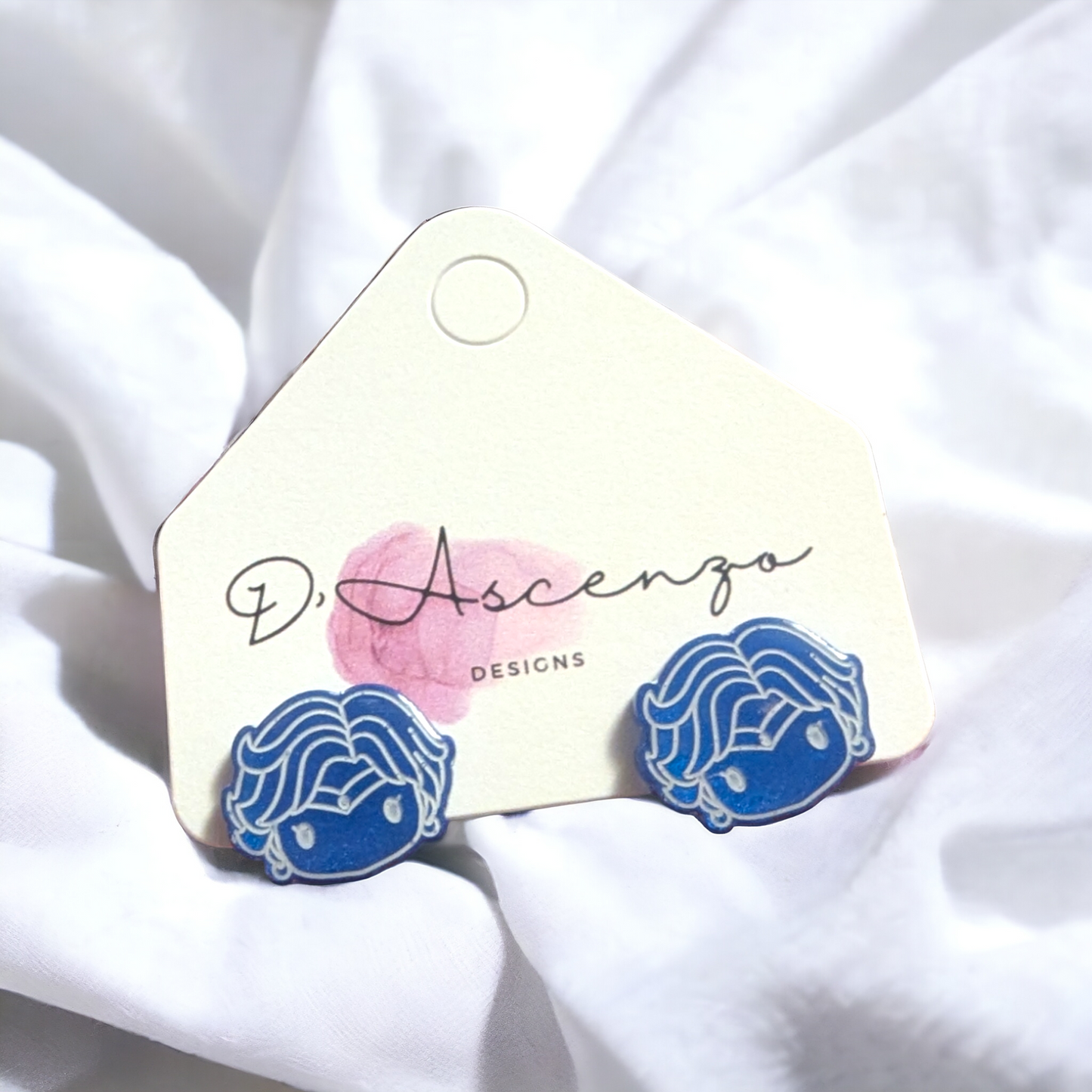 Sailor Moon Handmade Resin Studs: Uranus