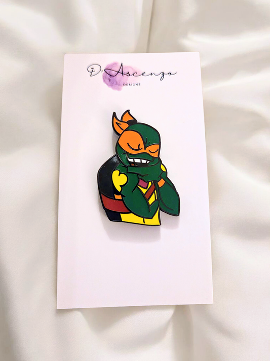ROTTMNT Enamel Pin: Mikey