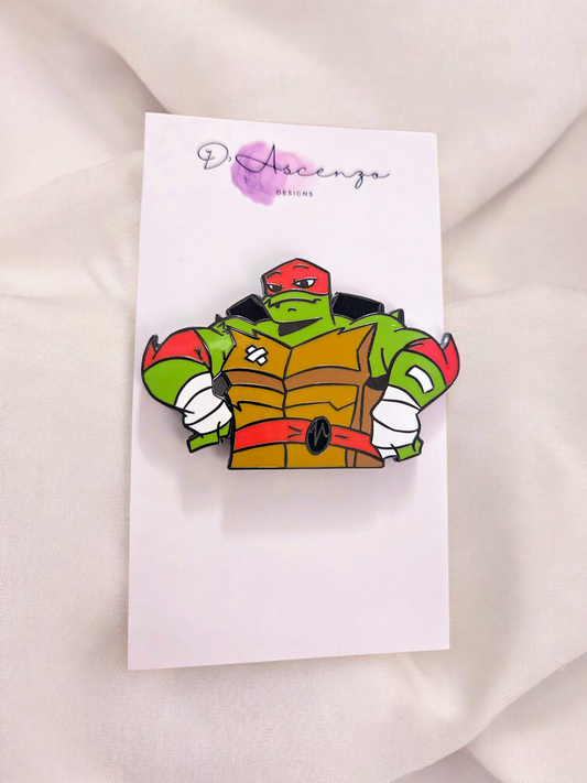 ROTTMNT Enamel Pin: Raph