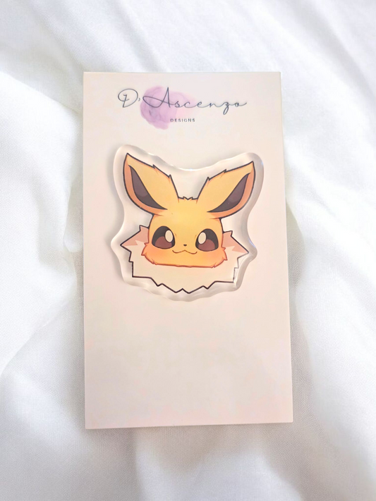 Pokemon Acrylic Pin: Jolteon