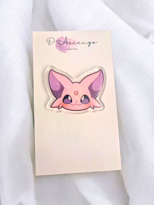 Pokemon Acrylic Pin: Espeon
