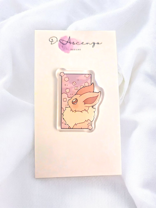 Pokemon Acrylic Panel Pin: Eevee