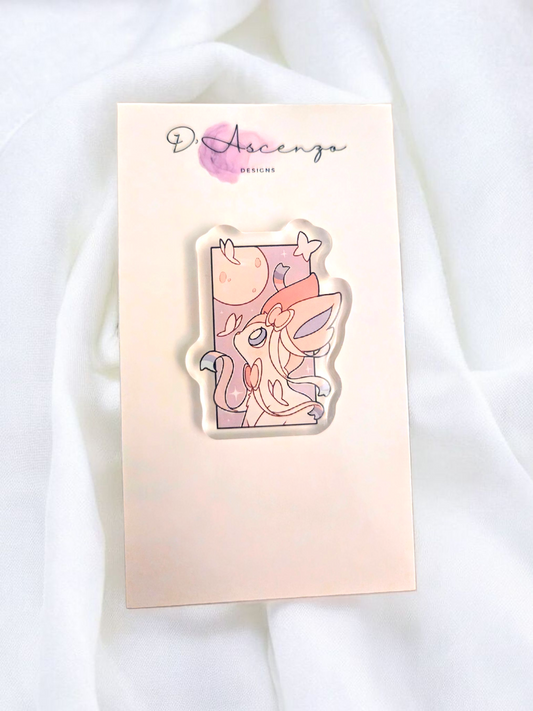 Pokemon Acrylic Panel Pin: Sylveon