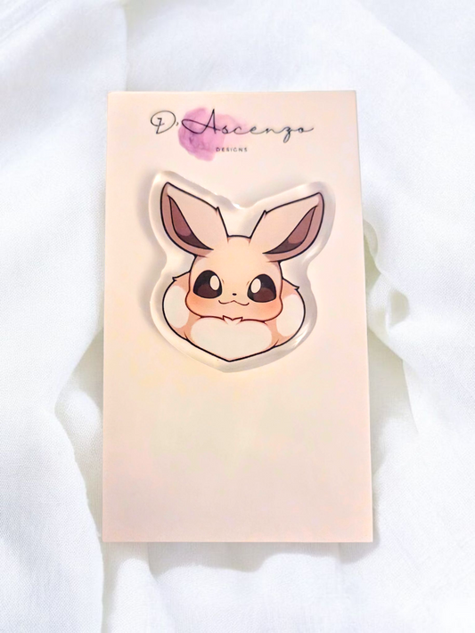 Pokemon Acrylic Pin: Shiny Eevee