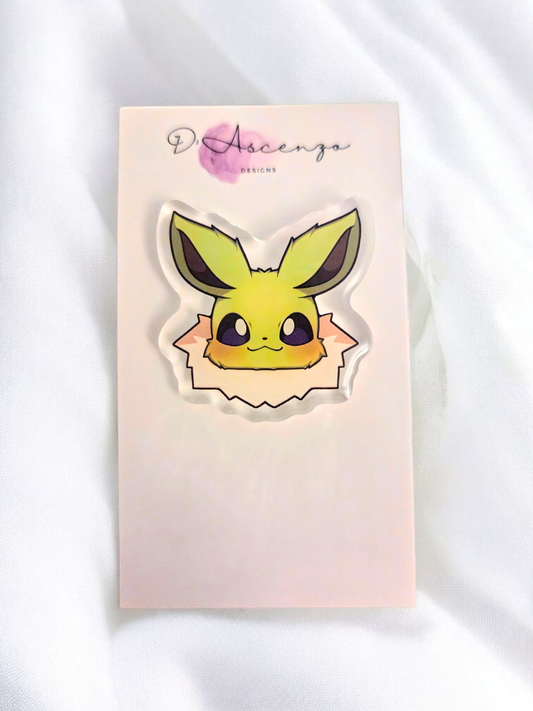 Pokemon Acrylic Pin: Shiny Jolteon