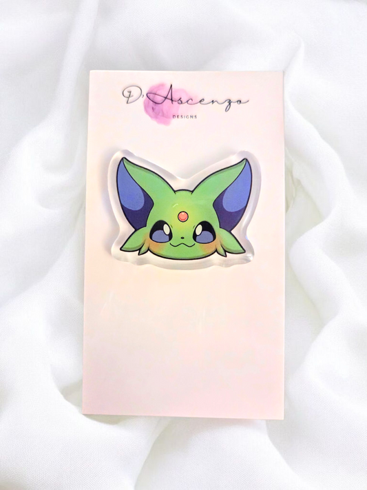 Pokemon Acrylic Pin: Shiny Espeon