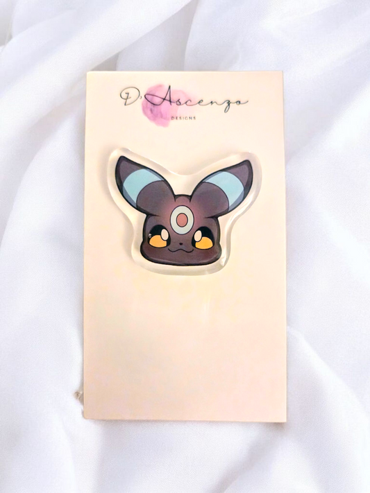 Pokemon Acrylic Pin: Shiny Umbreon