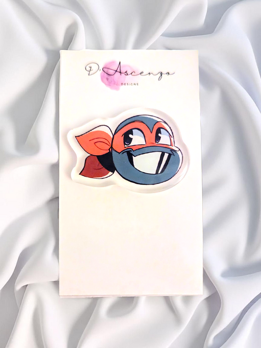 ROTTMNT Acrylic Pin: Mikey