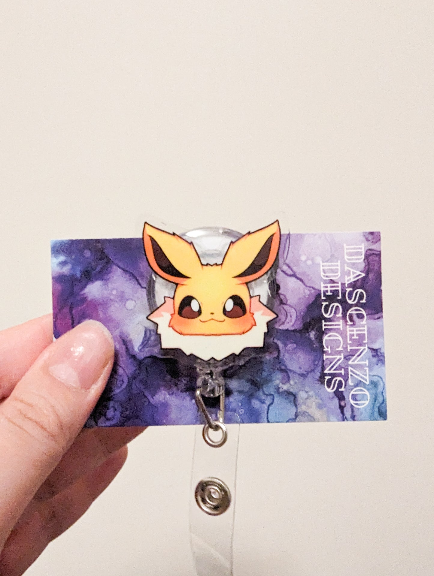 Jolteon Badge Reel