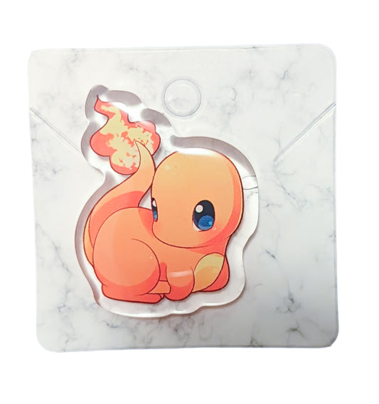 Relaxed Charmander Pin