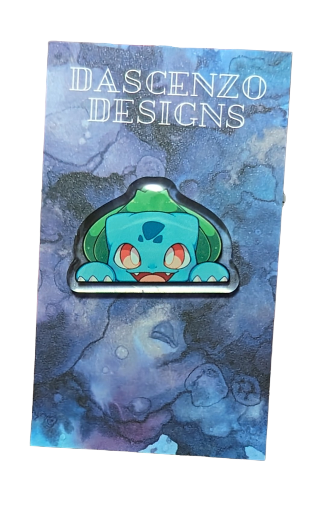 Bulbasaur Peeker Pin