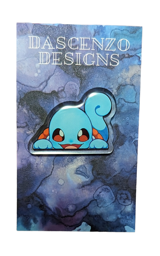 Squirtle Peeker Pin