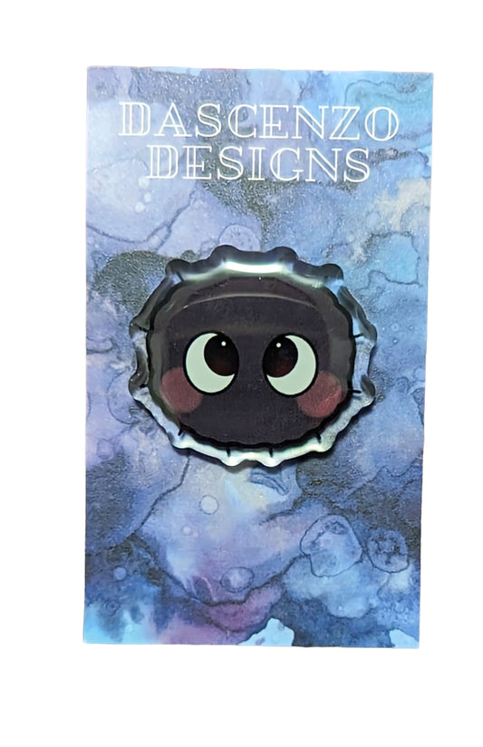 Soot Sprite Pin