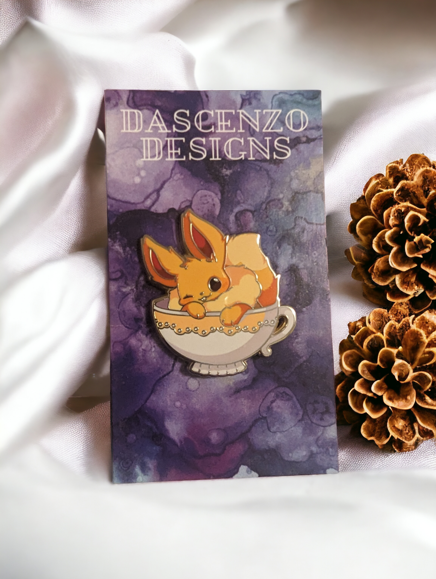 Eevee TeaVee Time Pin