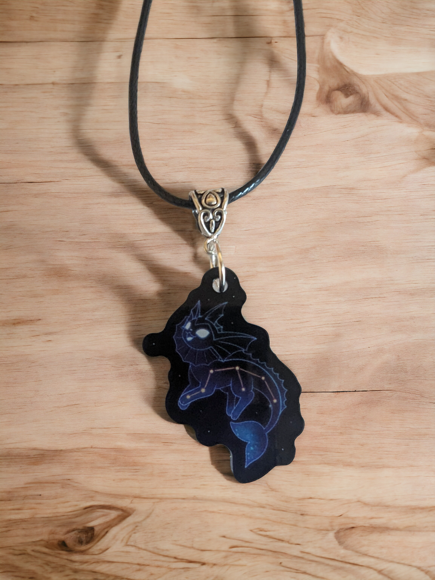 Cosmic Vaporeon Necklace