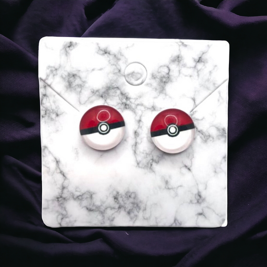 Pokeball Studs