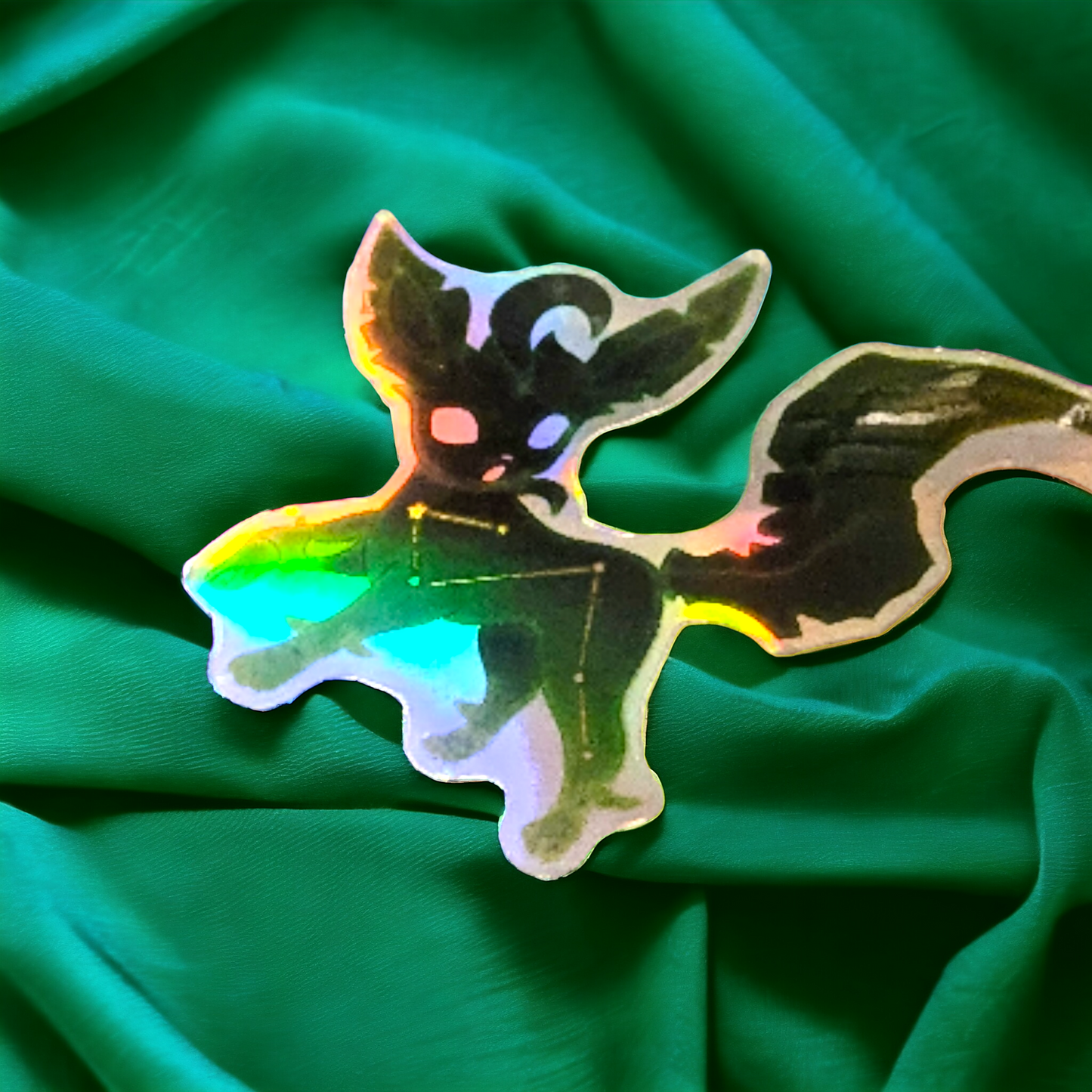 Cosmic Leafeon Vinyl Sticker