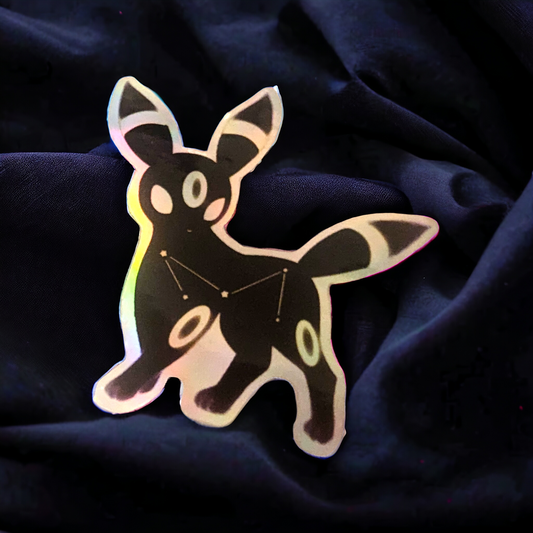 Cosmic Umbreon Vinyl Sticker