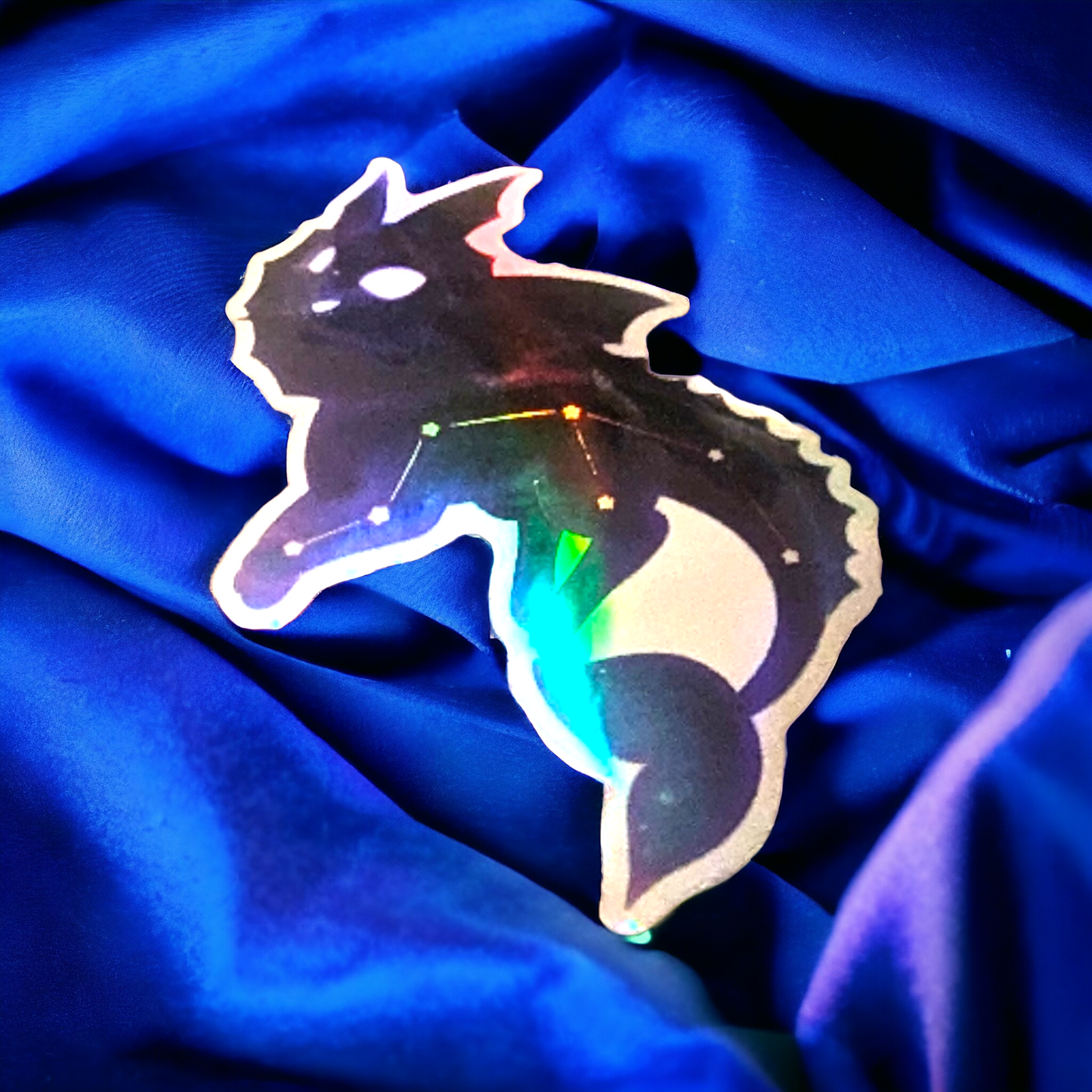 Cosmic Vaporeon Vinyl Sticker