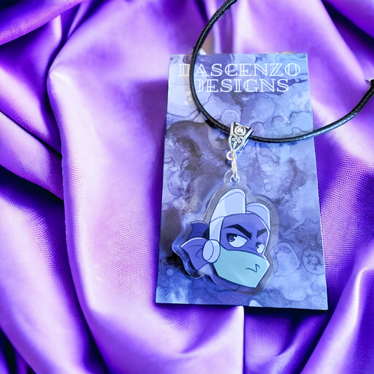 Acrylic Donnie Necklace