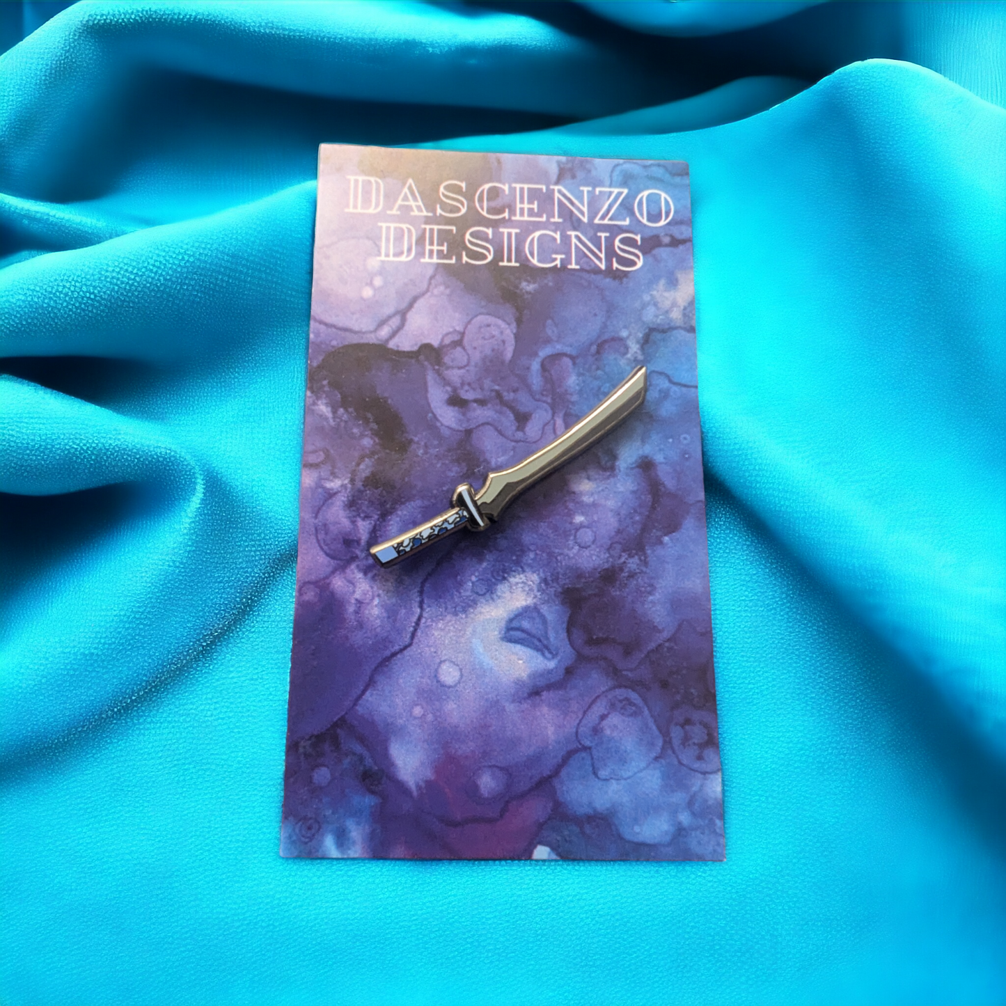 Mini Odachi Pin - Leo's Mystic Weapon