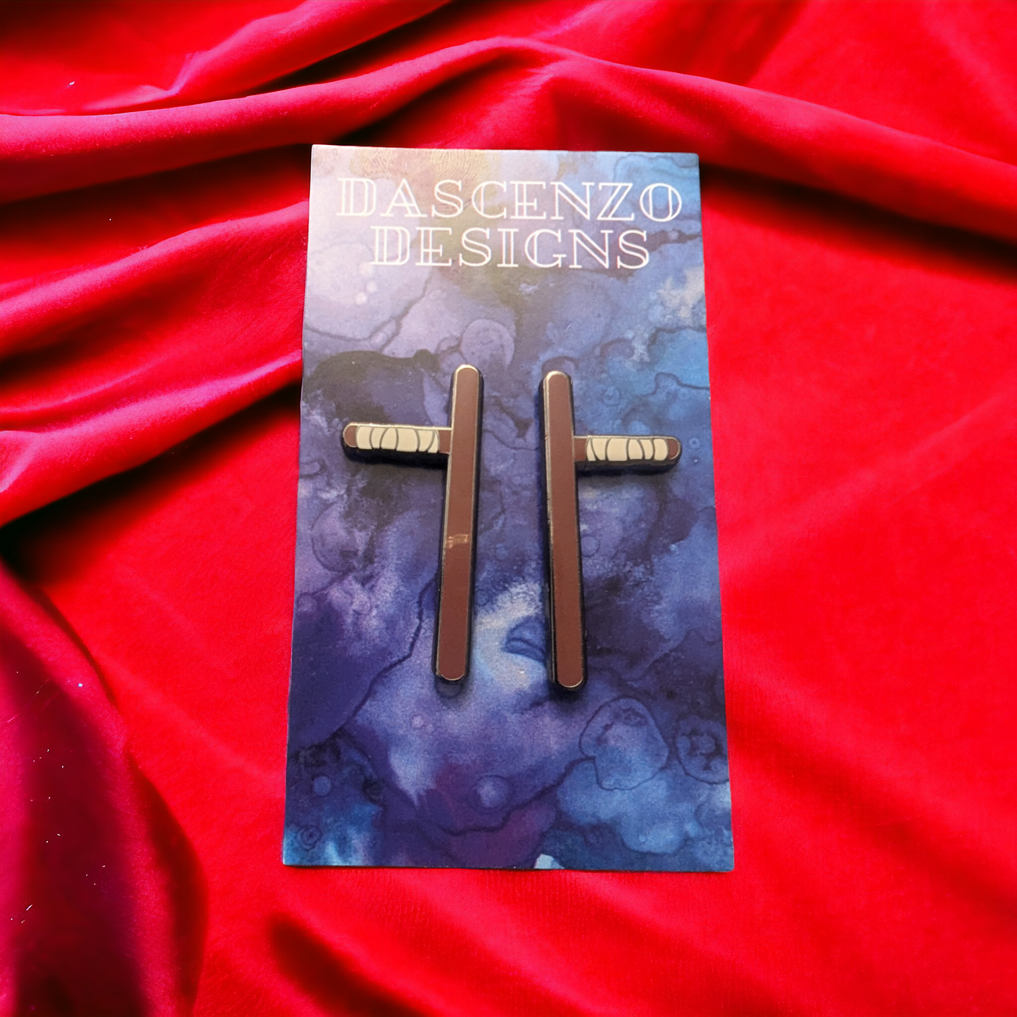 Tonfa Pins - Raph's Mystic Weapons