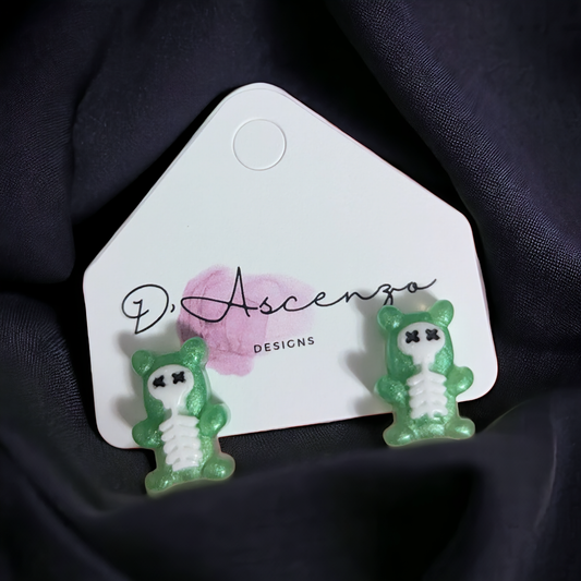 Skelly Gummy Bears Earrings