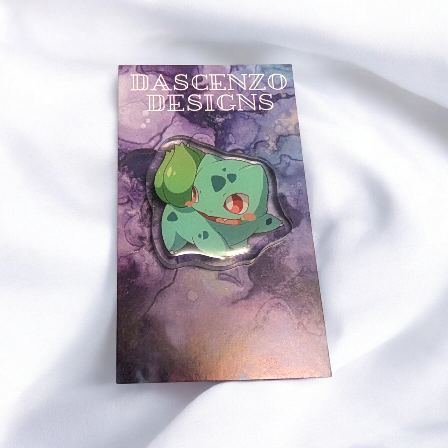 Happy Bulbasaur Pin