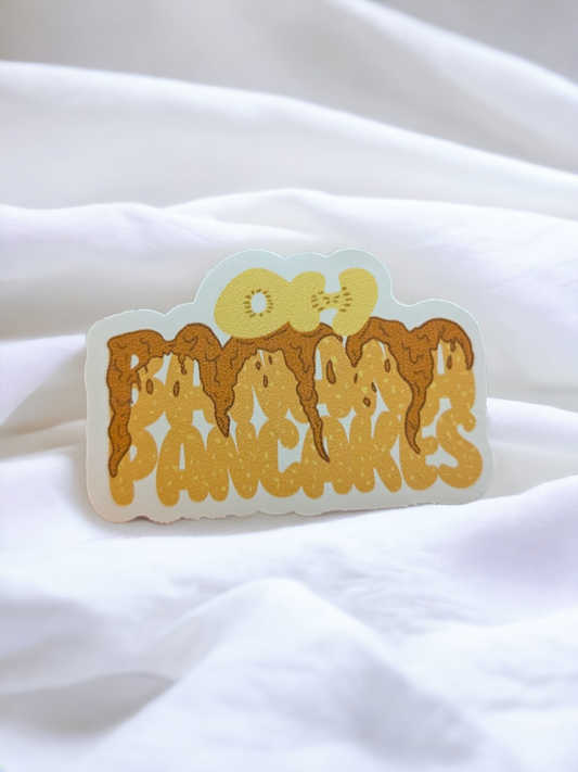 ROTTMNT Vinyl Sticker: Oh Banana Pancakes Meme